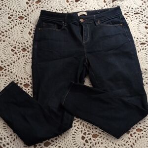 LOFT Dark Blue Women's Straight Leg Jeans